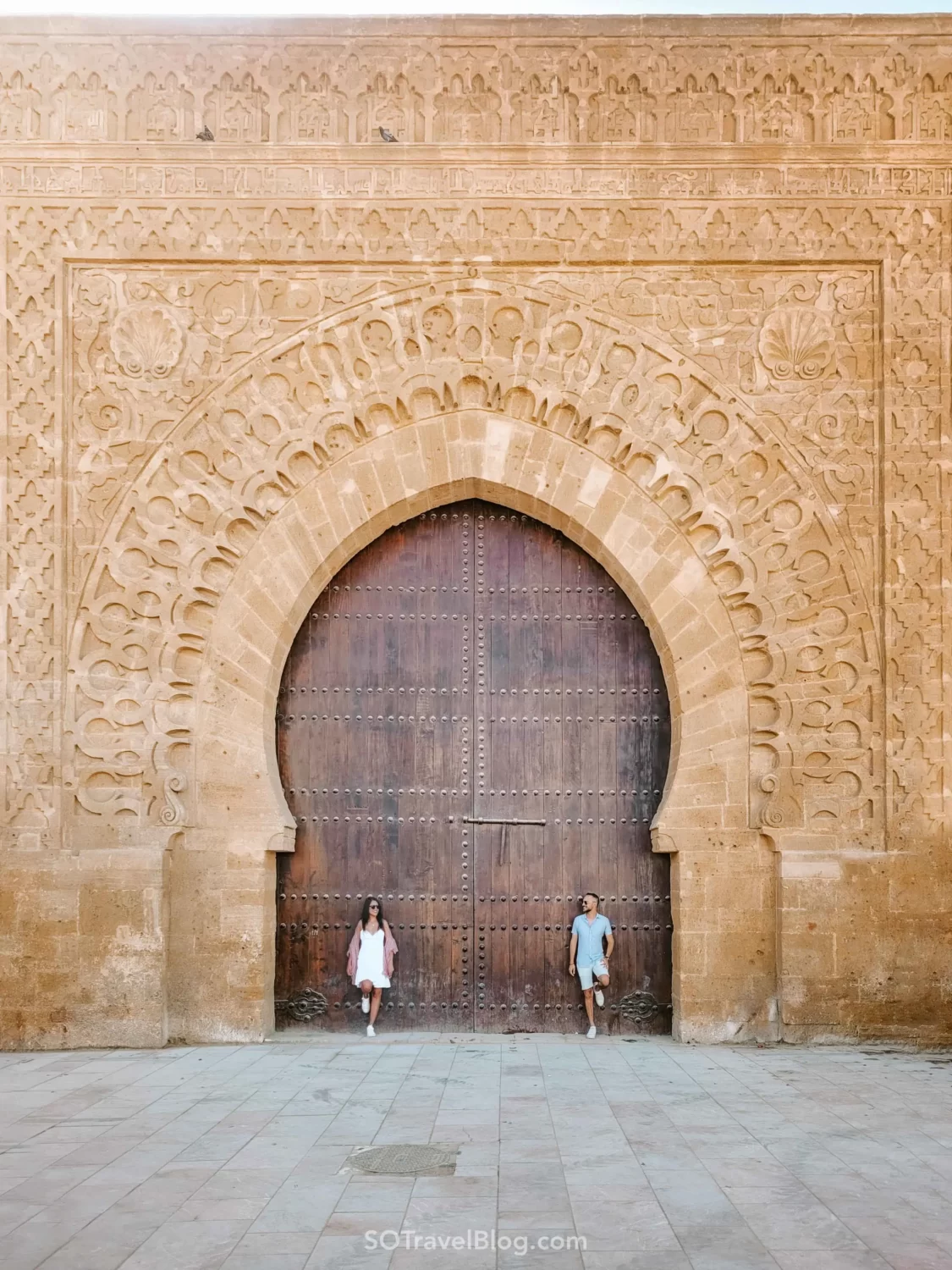 שער קסבת אודאייה - רבאט עיר הבירה של מרוקו