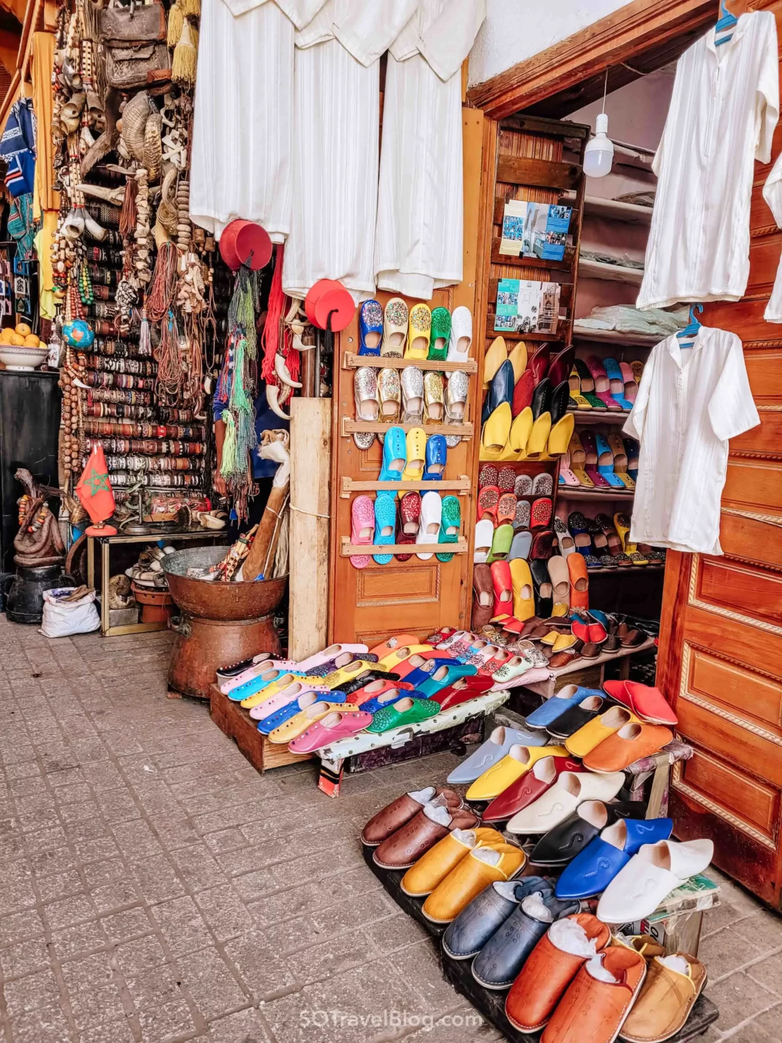 השוק העתיק של רבאט עיר הבירה של מרוקו