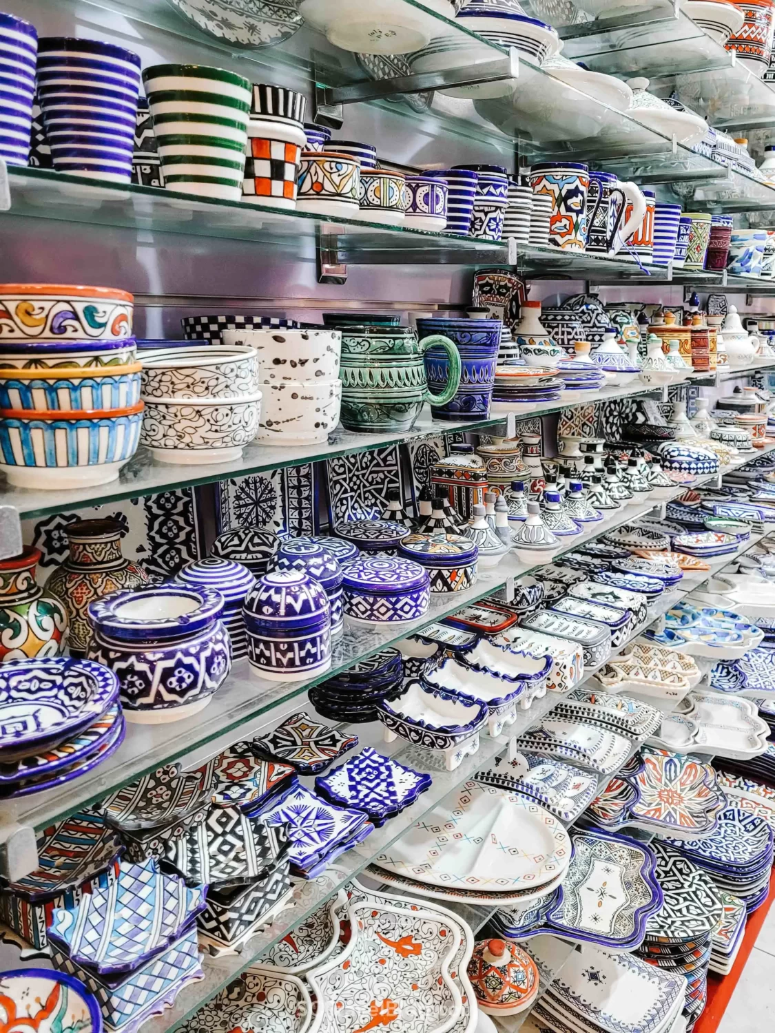 השוק העתיק של רבאט עיר הבירה של מרוקו